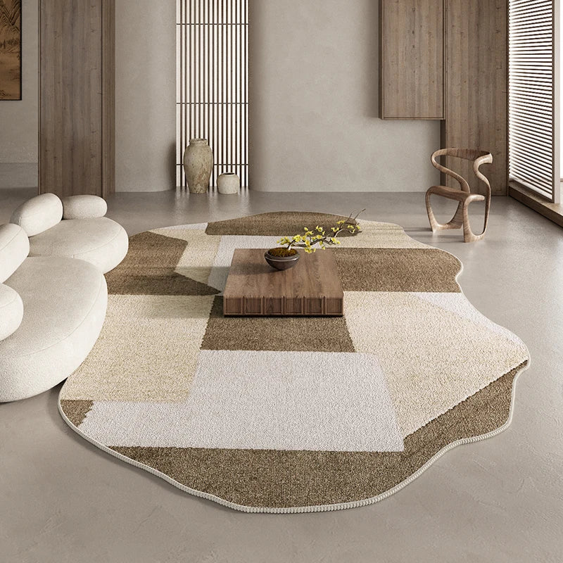 Skanto | Irregular Area Rug for Bedroom and Living Room Carpet