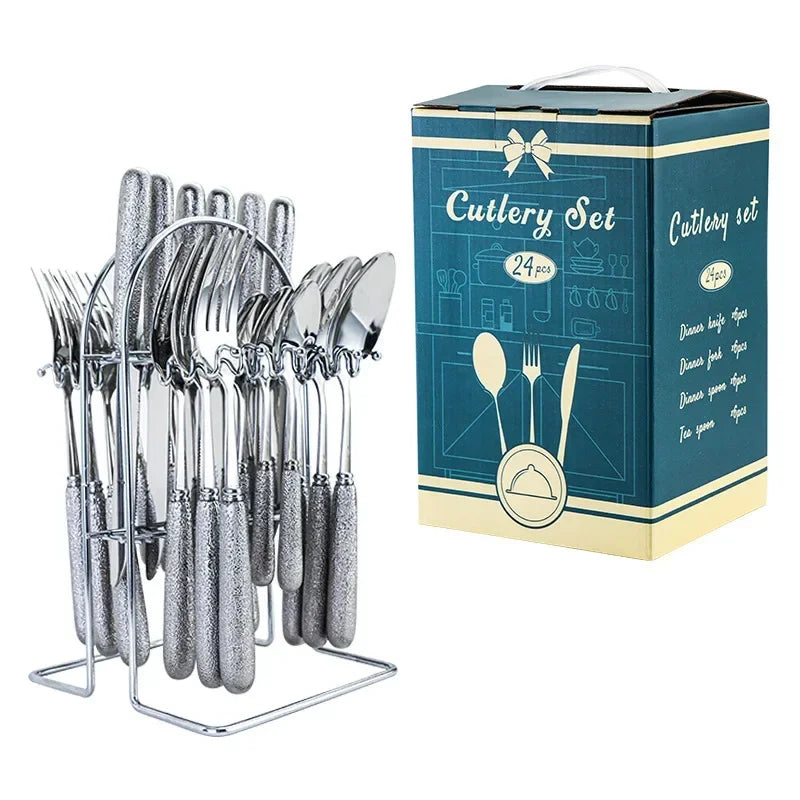 Brehn | Stylish Luxury Stainless Steel Cutlery Set for Every Meal
