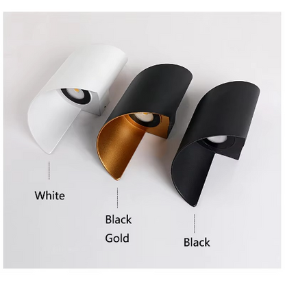 BowLift | Sleek Dual-Direction LED Outdoor Wall Sconce