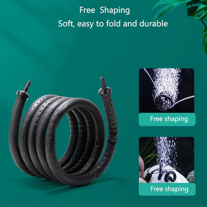 BowLift | Ultra-Thin Aquarium Oxygen Diffuser Bubble Maker Tube