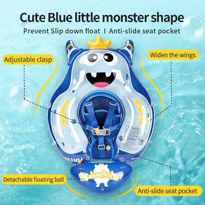 BowLift | Baby swimming ring AquaBear | Safe swimming fun for babies | For 6–36 months | Environmentally friendly PVC