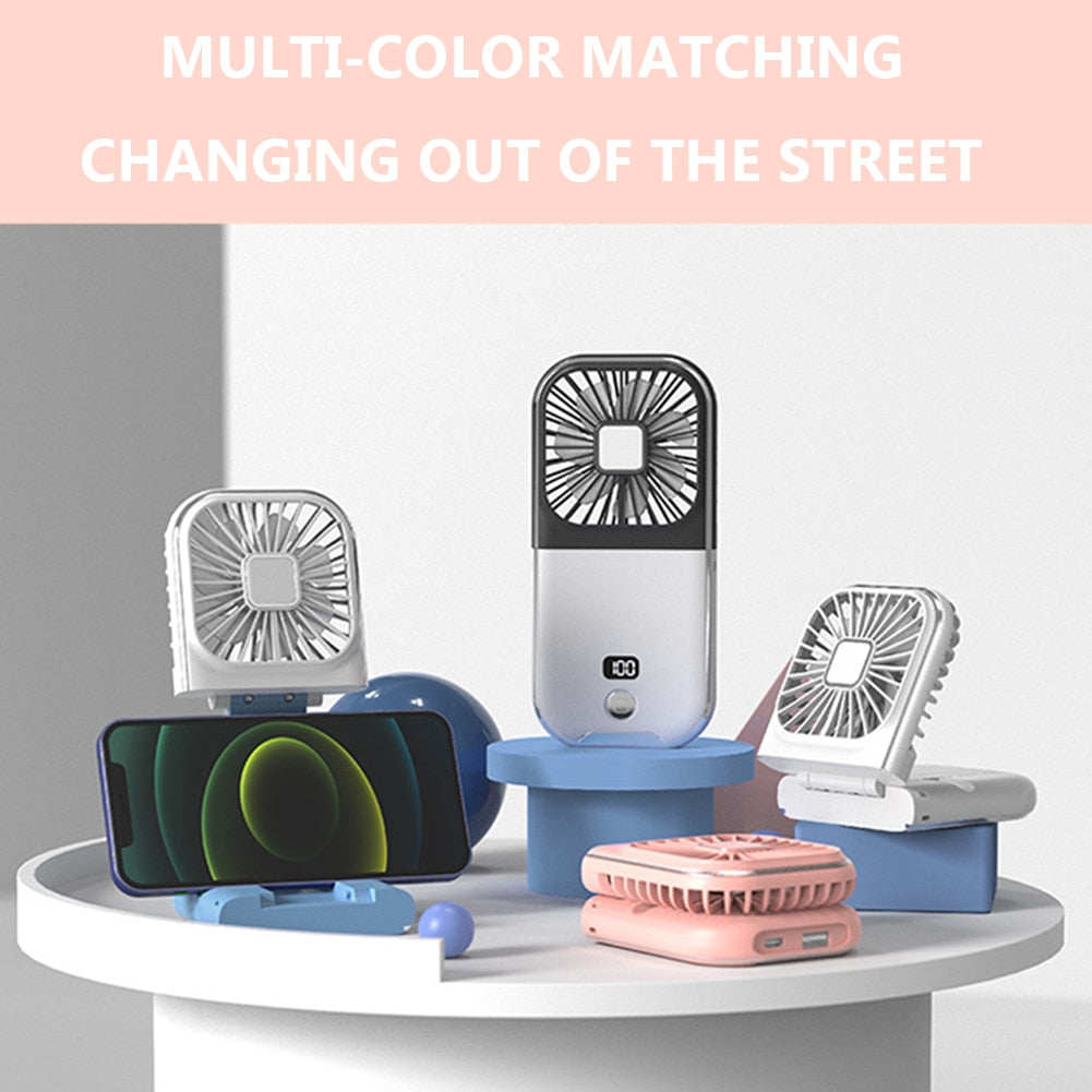 BowLift | Portable Rechargeable Magic Phone Holder Cooling Fan