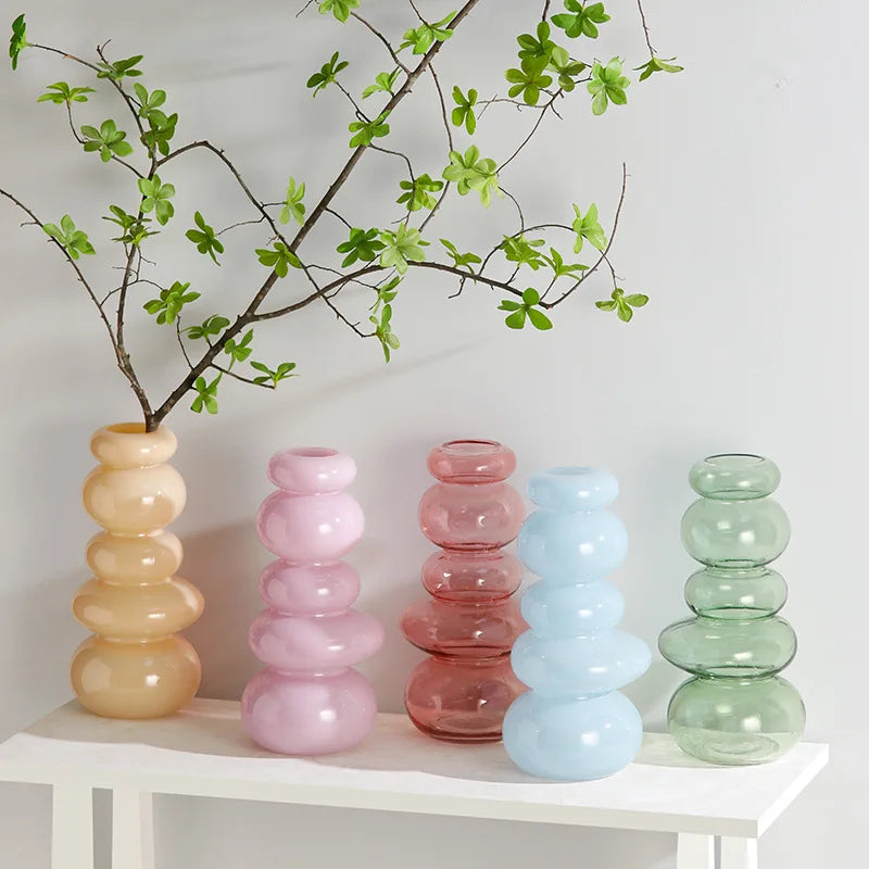 Glass Pebble Vase | Bowlift