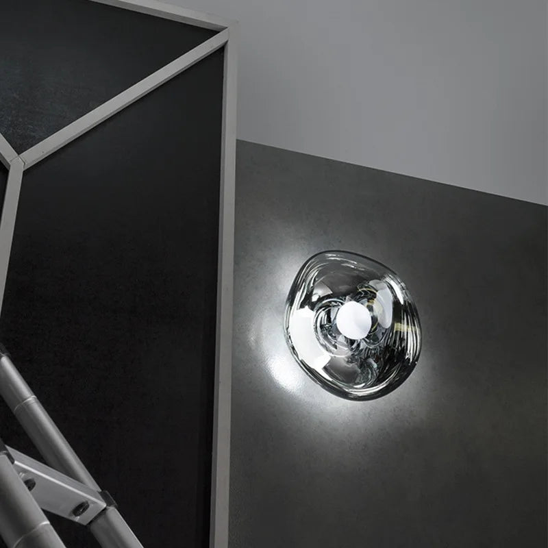 Modern Lava wall light in Scandinavian style