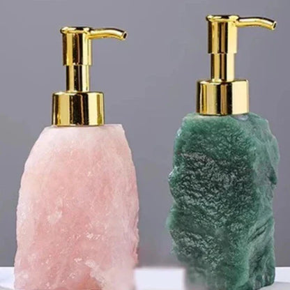 Skanto | Crystal Glass Soap Dispenser
