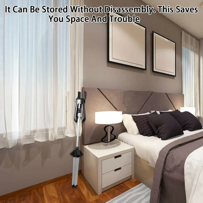 Adjustable Telescopic Clothes Steamer Stand – Foldable & Portable | Skanto