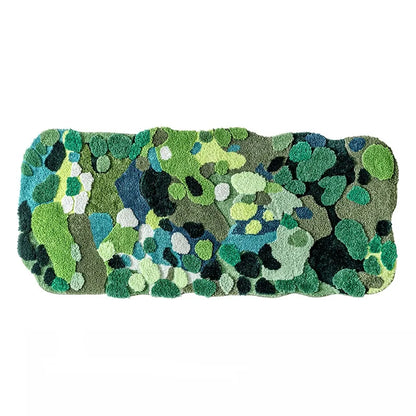Moss Tufted Bath Mat | Skanto