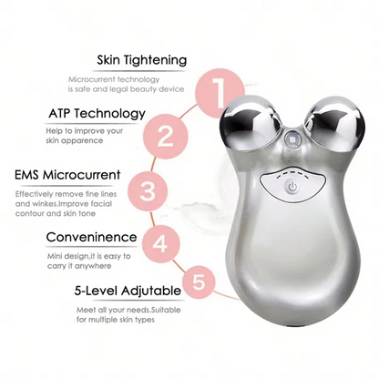 Skanto | Dual-Head RF & EMS Microcurrent Facial Rejuvenator