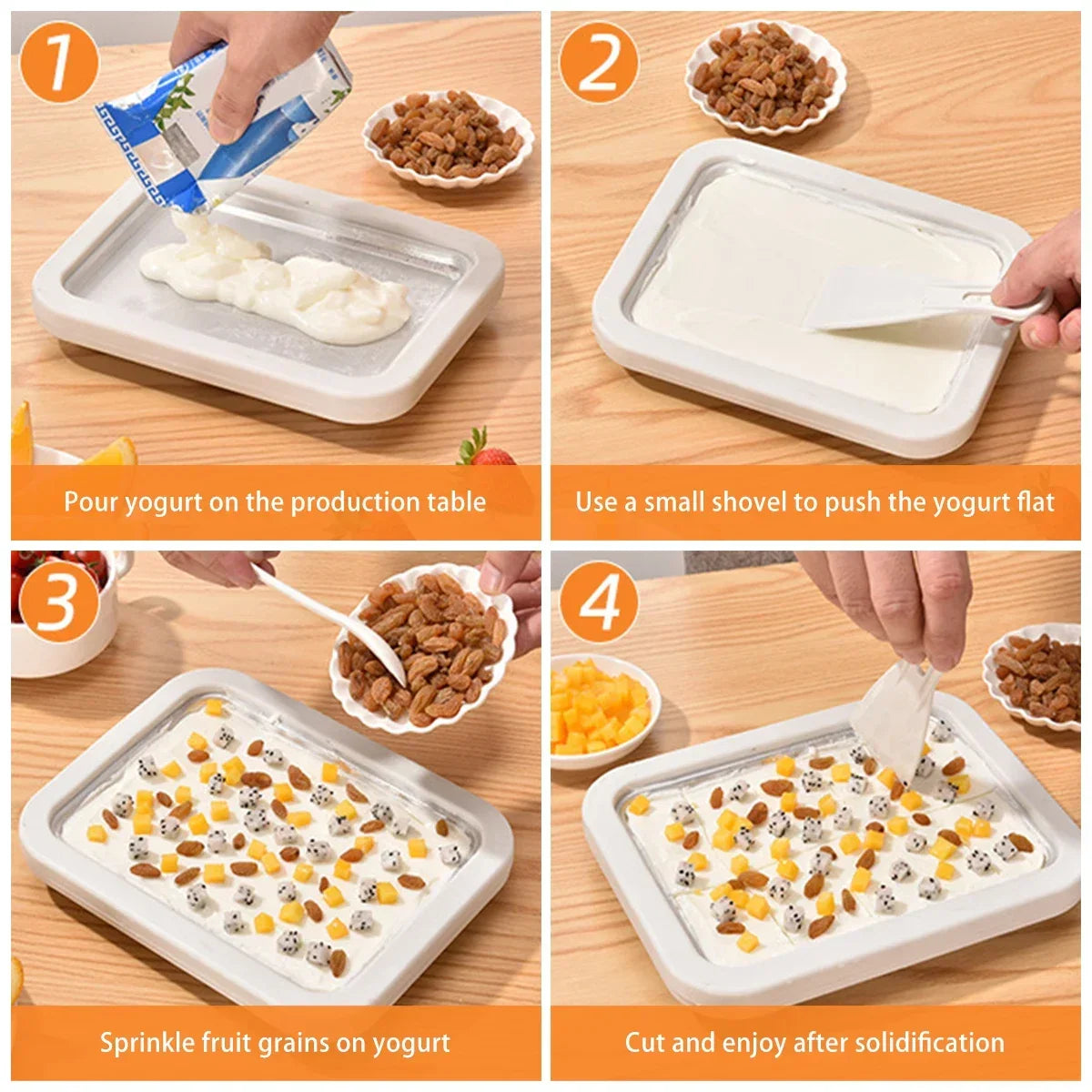 Skanto | Instant Roll Ice Cream Maker