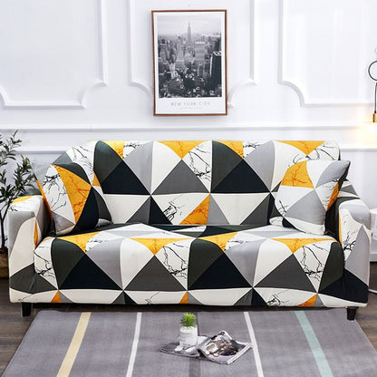 Modern non-slip colorful elastic sofa cover | Brehn