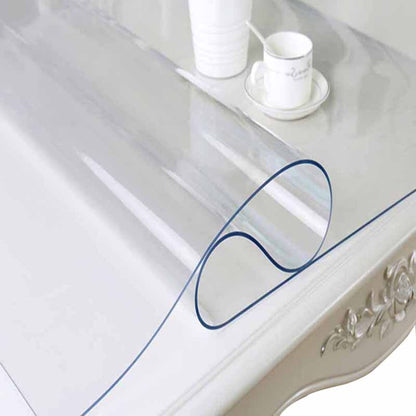 Soft Clear Protective Cover Transparent Table Mat | Skanto