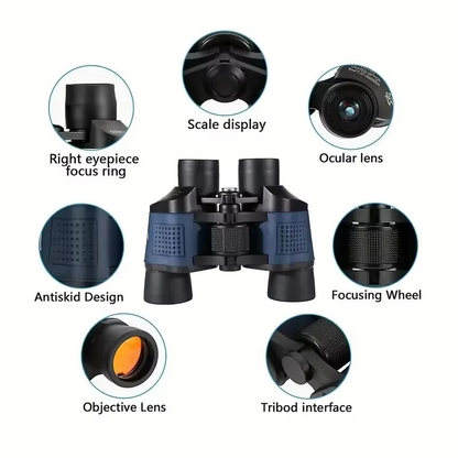 BowLift | Ultra Vision 60x60 HD High-Power Binoculars for Outdoor Enthusiasts