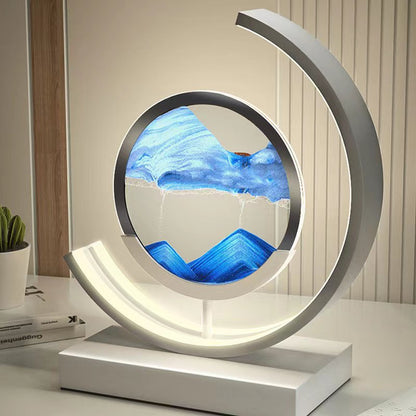 Skanto | LED Table Lamp with Moving Sandscape – SandLight