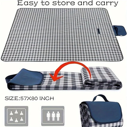 BowLift | Picnic Blanket Travella | Sand & Water Resistant | Extra Large 203x145 cm | For Beach & Outdoor