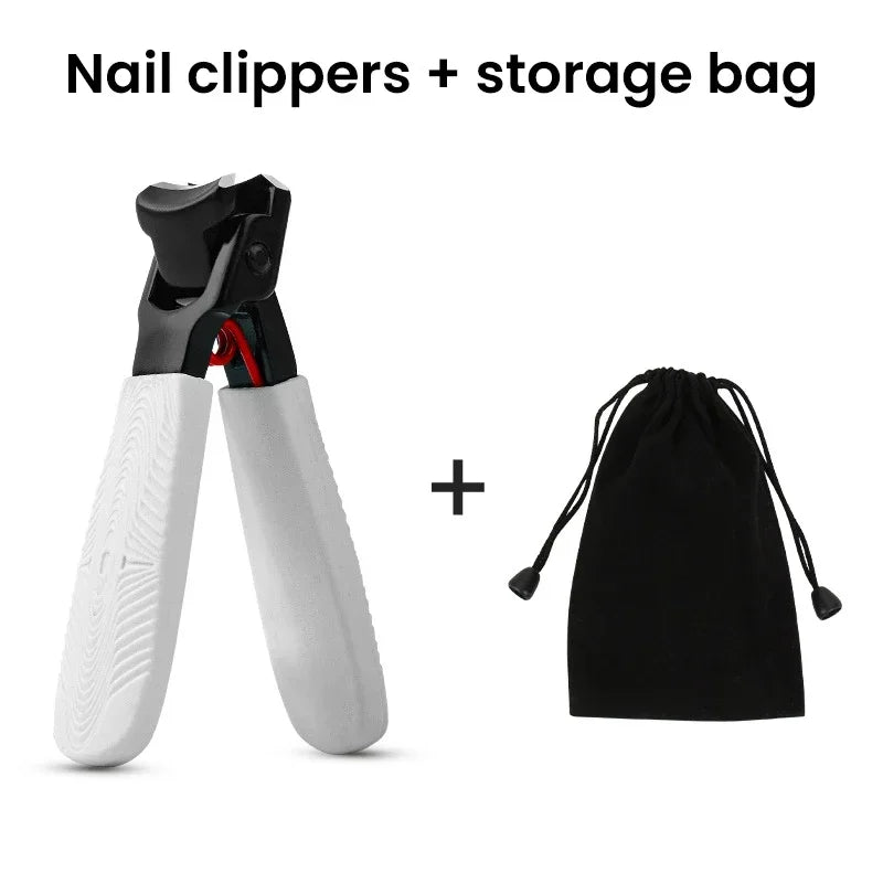 Skanto | 2023 New Anti-Splash Nail Clipper - Large Easy Nail Trimmer for Thick and Hard Nails, Household Items