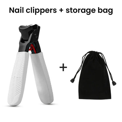 Skanto | 2023 New Anti-Splash Nail Clipper - Large Easy Nail Trimmer for Thick and Hard Nails, Household Items