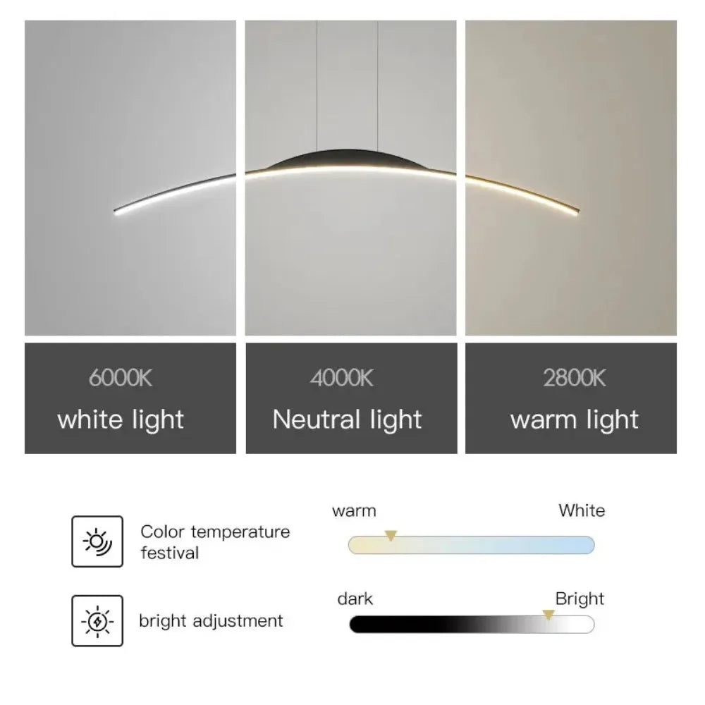 Skanto | Modern LED Pendant Lamp for Dining Room, Kitchen, and Living Room