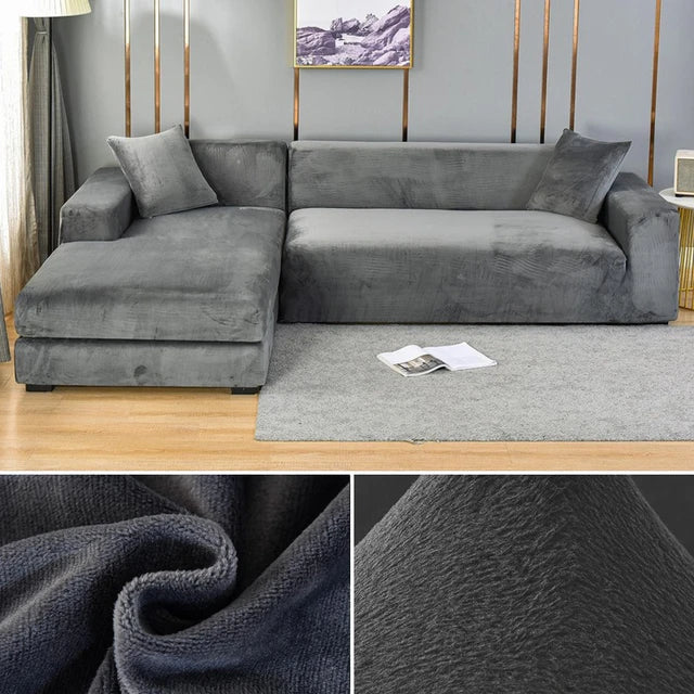Skanto | SofaGuard™ | Elastic Velvet Sofa Cover That Saves You Money