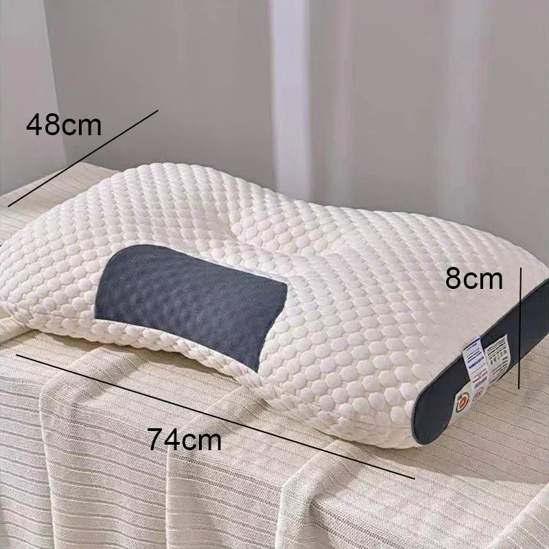Skanto | Orthopedic Neck Pillow with Reverse Traction for Patients, 48 x 74 cm