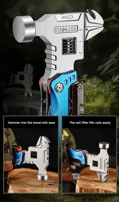 BowLift | Multifunctional Wrench Pliers Hammer