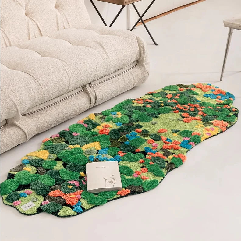 Moss Tufted Bath Mat | Skanto
