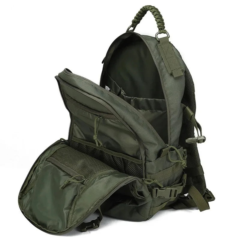 BowLift | TrekNexus 35 L Hiking Backpack Men | Tactical Trekking Backpack 48 × 33 × 22 cm | Outdoor Camping, Fishing, Hunting & Sports with MOLLE System