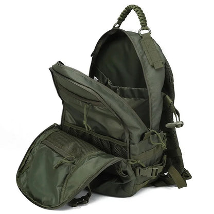 BowLift | TrekNexus 35 L Hiking Backpack Men | Tactical Trekking Backpack 48 × 33 × 22 cm | Outdoor Camping, Fishing, Hunting & Sports with MOLLE System