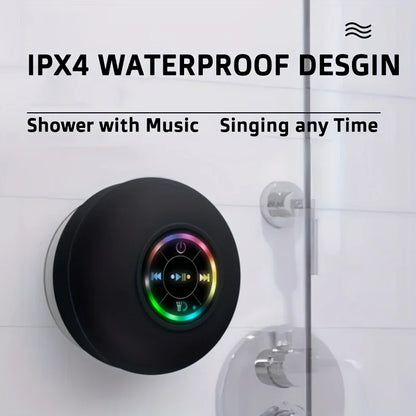 BowLift | Soundplash Shower Speaker | Waterproof & Wireless | With Suction Cup & Bluetooth 5.0