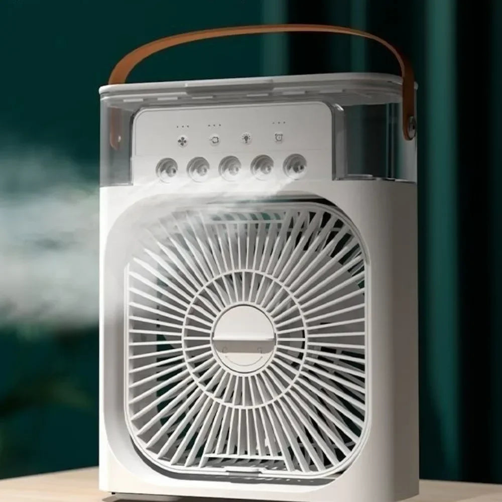 BowLift | Air cooler BrisaAir | 3-level fan & air humidifier | With timer & LED light | 600ml tank