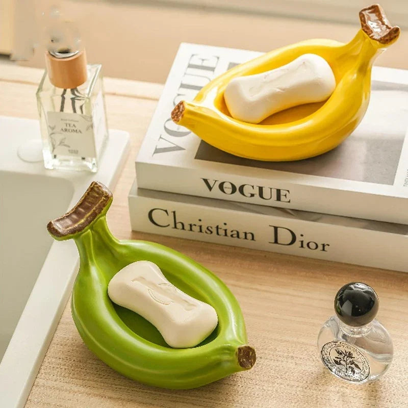 Creative Ceramic Banana Soap Box | Bowlift