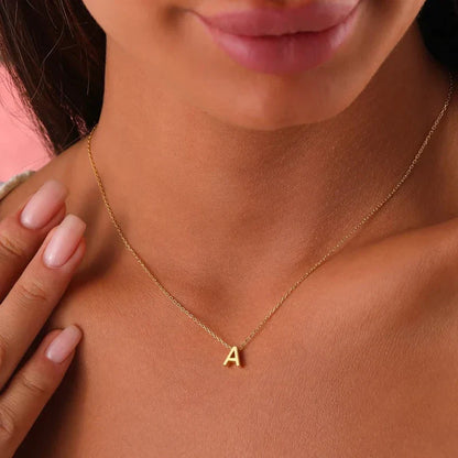 Skanto | Dainty Minimal Letter Initial Necklace