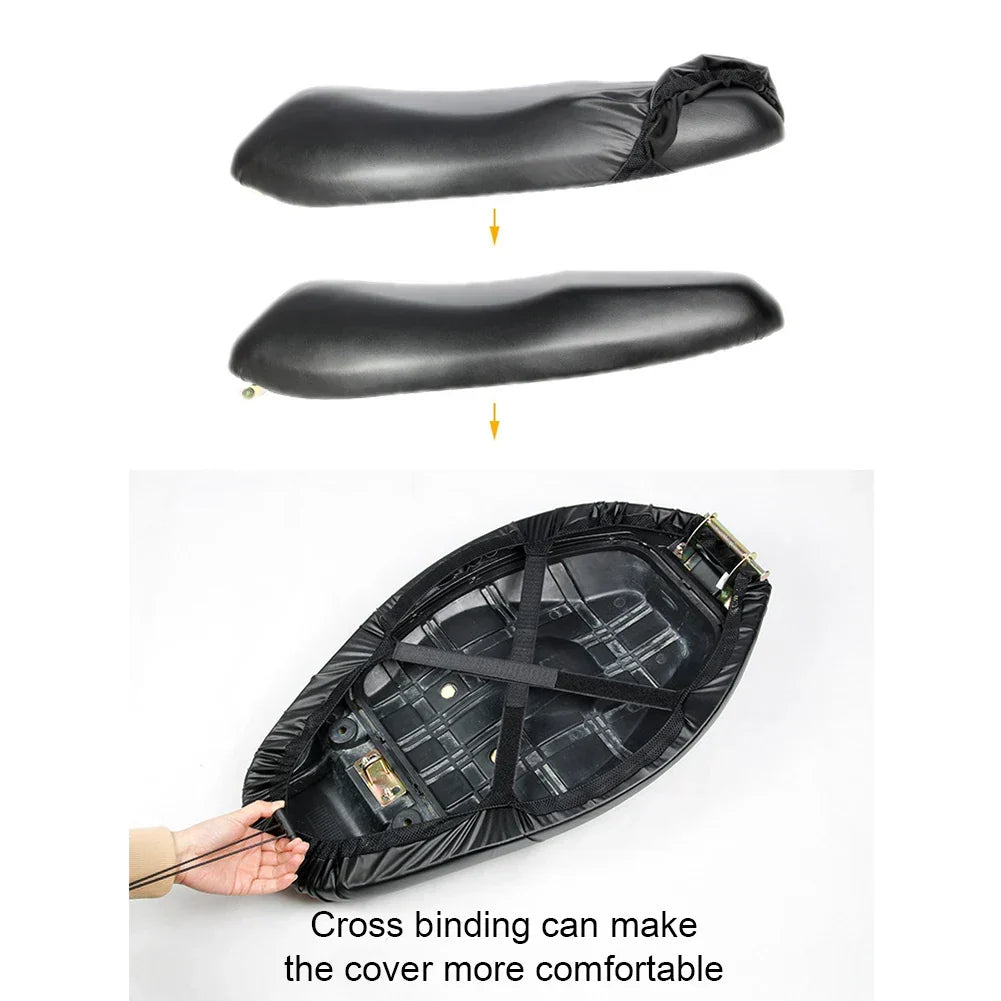 BowLift | Ultra Stretch Fit Leather Motorcycle Seat Cover
