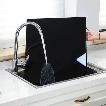 Skanto | ClearBoard – Acrylic Cutting Board with Edge | Non-Slip, Hygienic, and Modern Kitchen Essentials