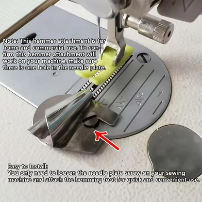 BowLift | Premium Sewing Machine Hemmer Foot Set, .11 in to .39 in