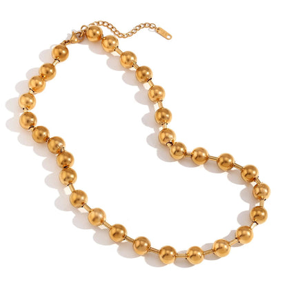 BowLift | 18k Classic Chunky Beaded Necklace