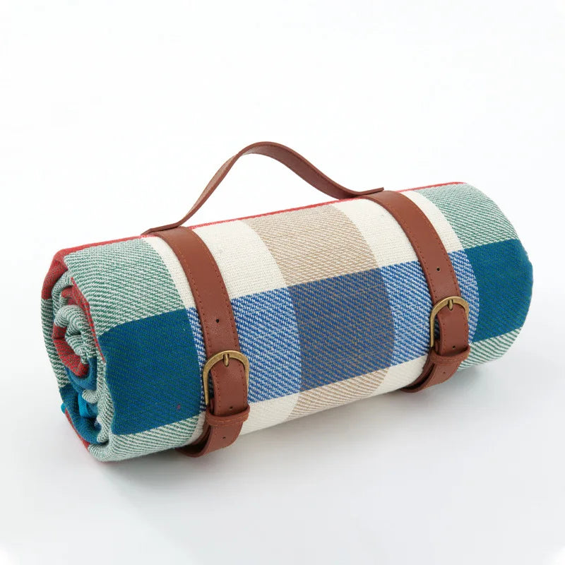 BowLift | Outdoor Plaid Picnic Blanket | Waterproof Foldable Mat