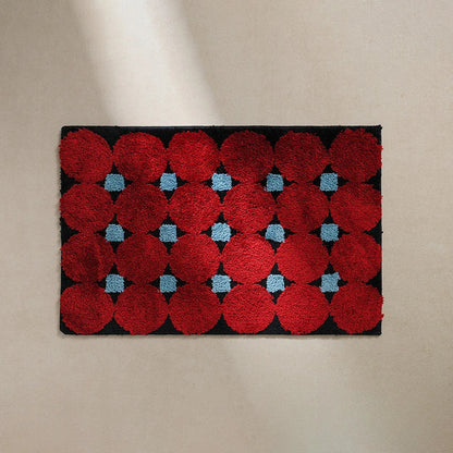 HeritageStep Bath Mat – Retro Bathroom Mat with Anti-Slip Coating & Soft Plush | Karnz