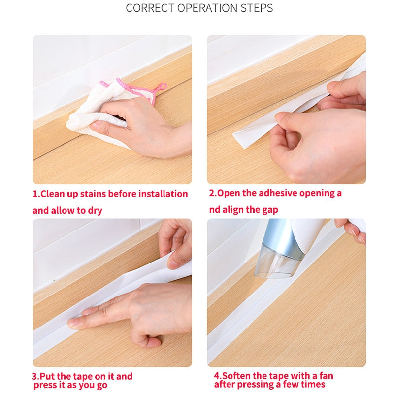 Skanto | Self-Adhesive Waterproof Wunder-Bad Sealing Strips