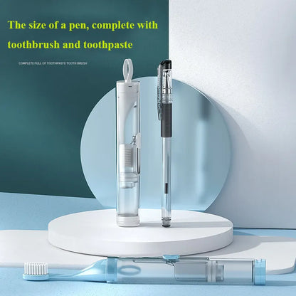 BowLift | Foldable Travel Brush Toothpaste Holder Set