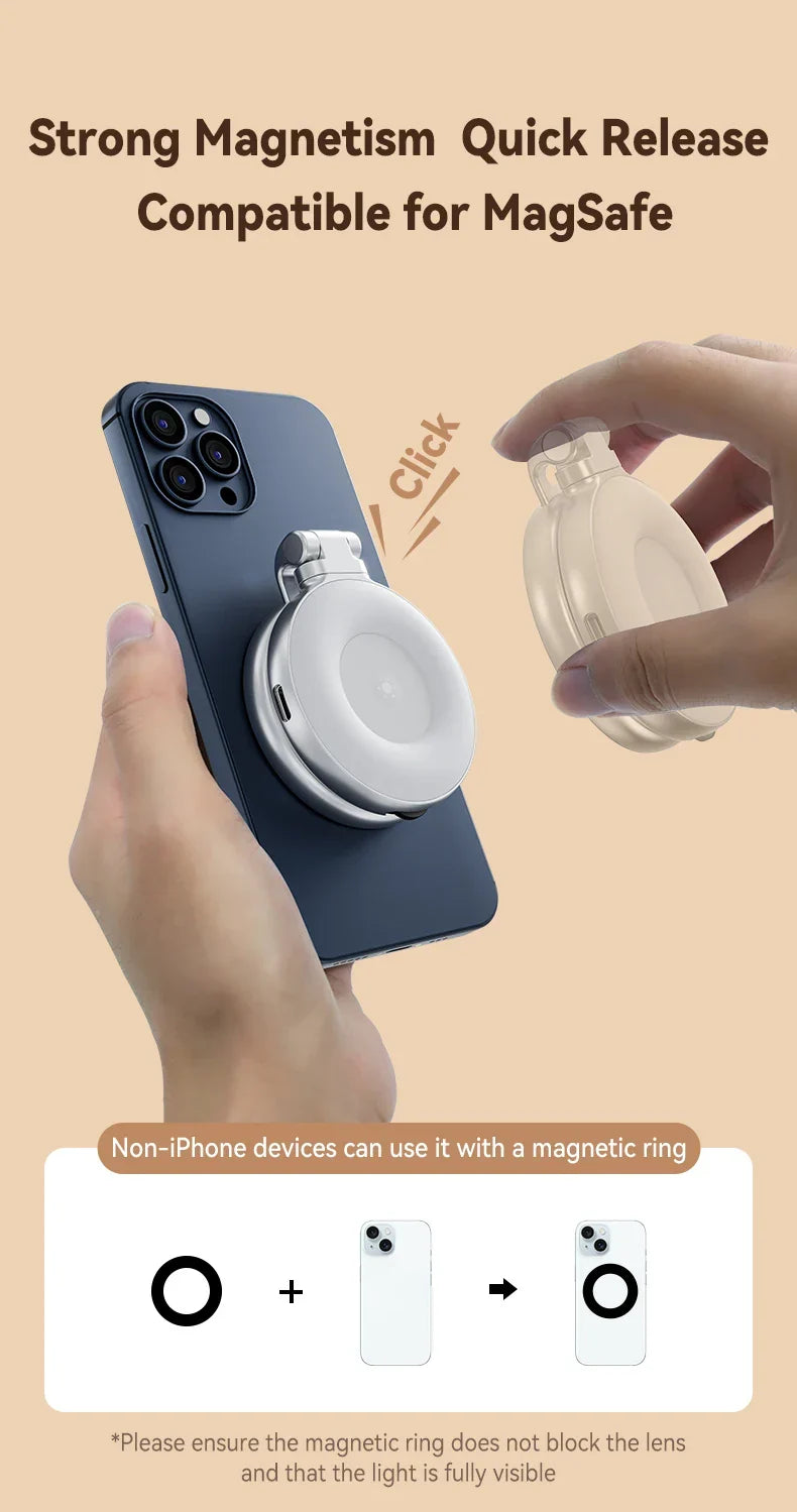 BowLift | Magsafe Adjustable Selfie Fill Light
