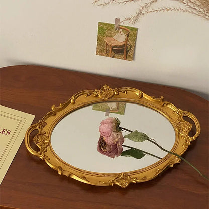 Vintage style mirror tray | Skanto