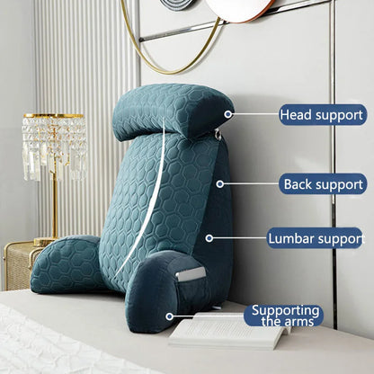 Brehn | Ultra Cooler Latex Washable Comfortable Reading Back Cushion