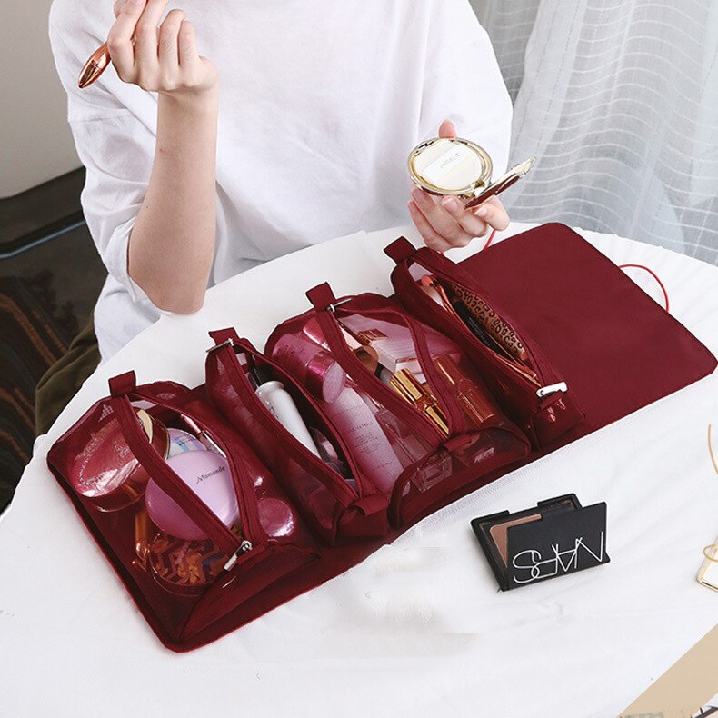 BowLift | Foldable Detachable Mesh Cosmetic Travel Bag