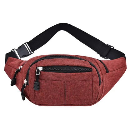 BowLift | Unisex Waterproof Canvas Waist and Crossbody Bag for Outdoor Sports