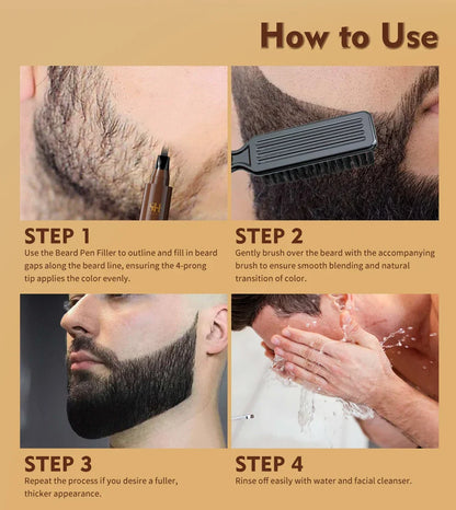 BowLift | Waterproof Beard  Filler Pen