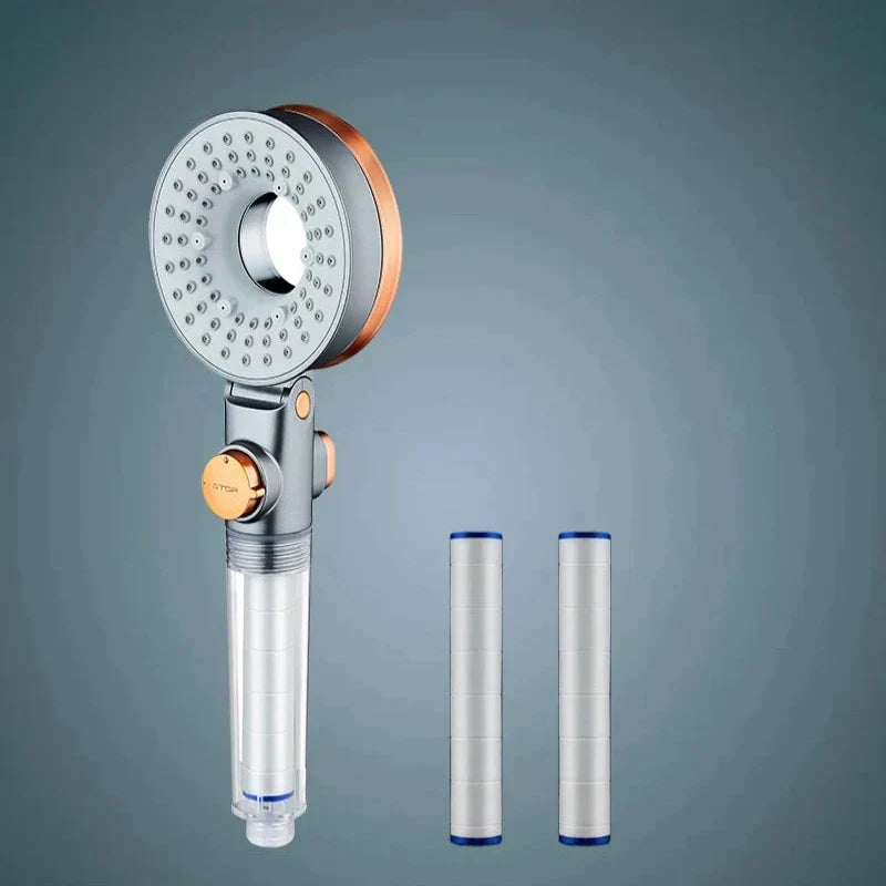 RainBoost - Luxury Shower Head with Water Saving Bowlift
