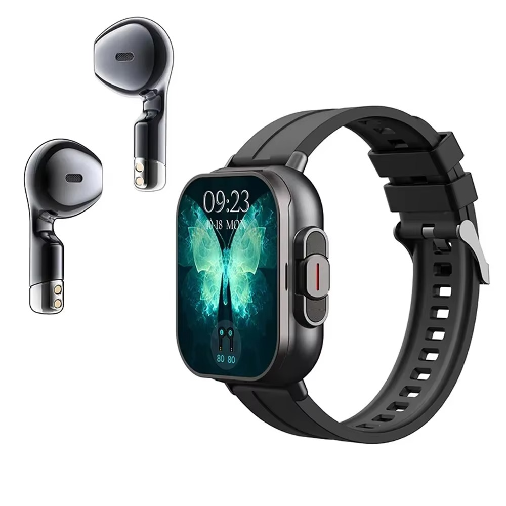 Skanto | 2" Smartwatch with Built-in Bluetooth Headset and Fitness Tracker