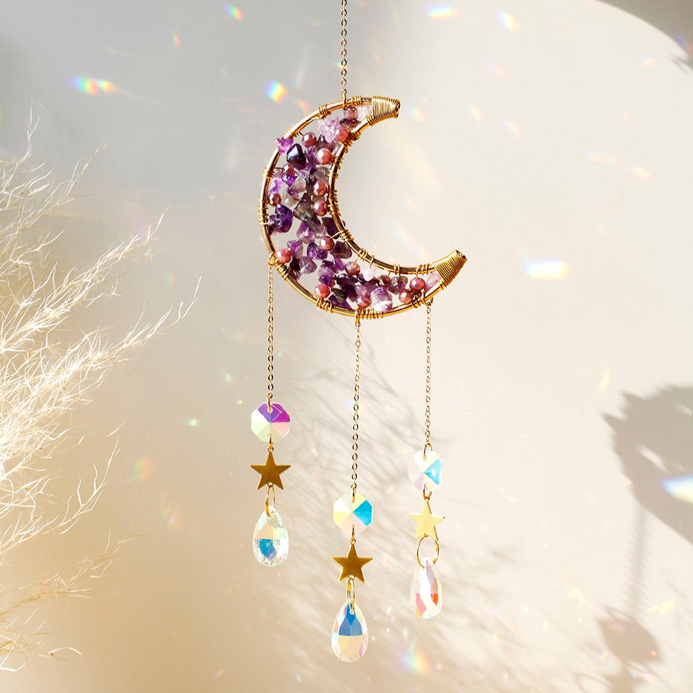 Brehn | Crystal Sun Catcher Moon Decor
