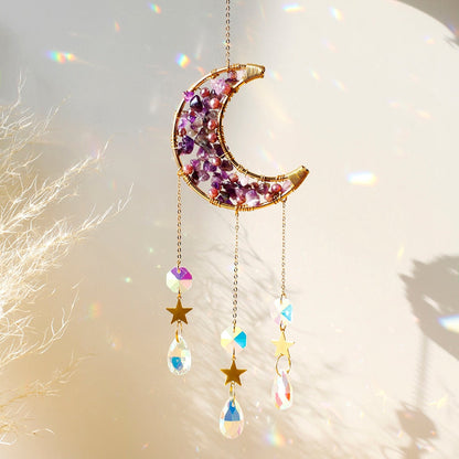 Brehn | Crystal Sun Catcher Moon Decor