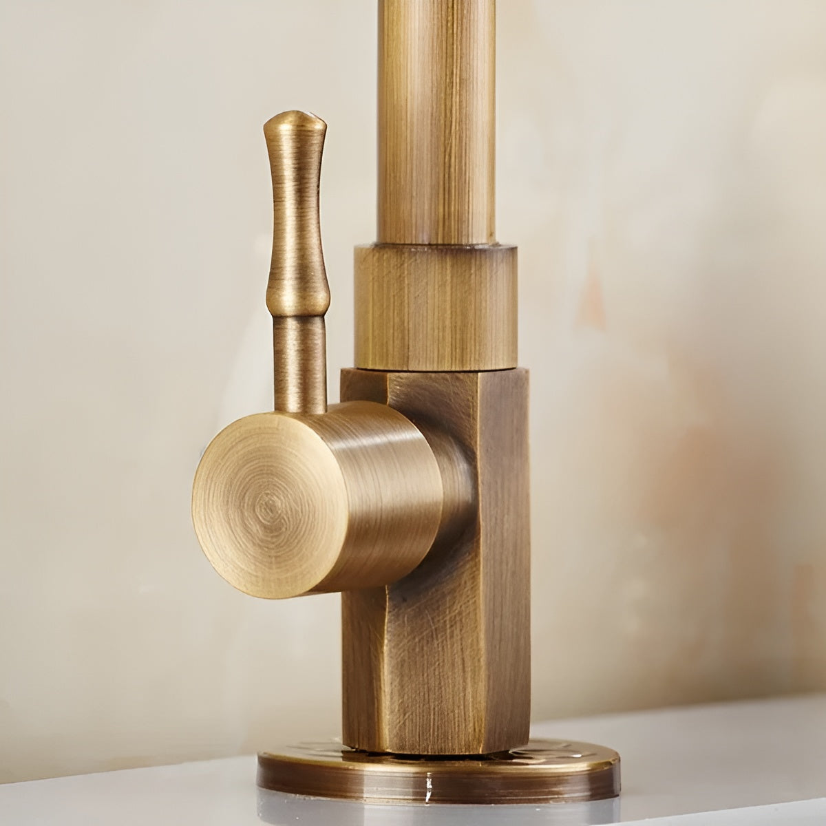 Brass kitchen faucet – DuraBowlifte and Stylish | Perfect for sink and countertop | Bowlift